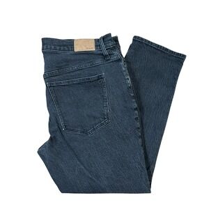 Madewell High-Rise Straight-Leg Jeans in Dark Wash